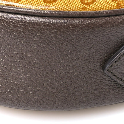 Gucci X ADIDAS Crystal Vintage Monogram Textured Dollar Calfskin Web Trefoil Small Ophidia Round Shoulder Bag Mid Natural Nut Off White New Acero 10 of 10