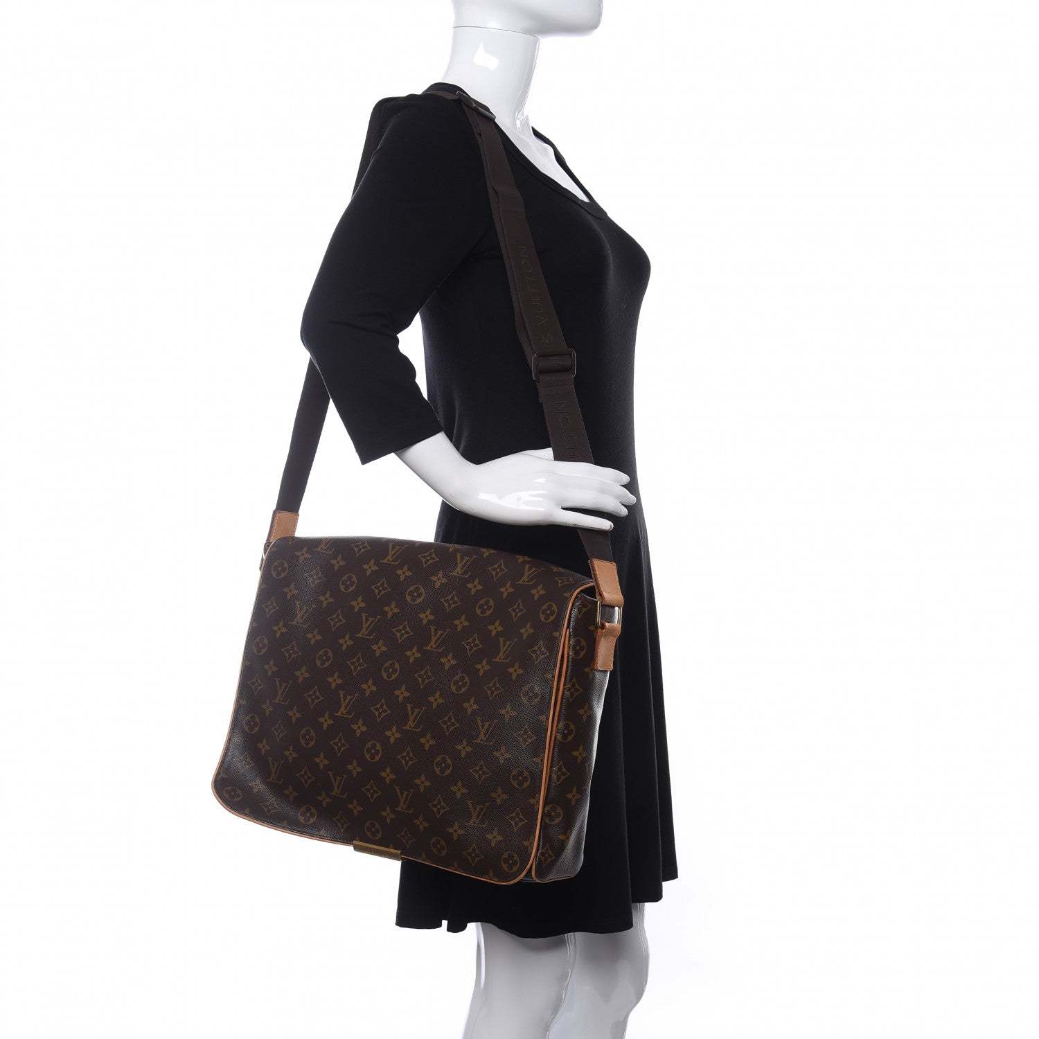 Louis Vuitton Monogram Abbesses Messenger Bag 2 of 12