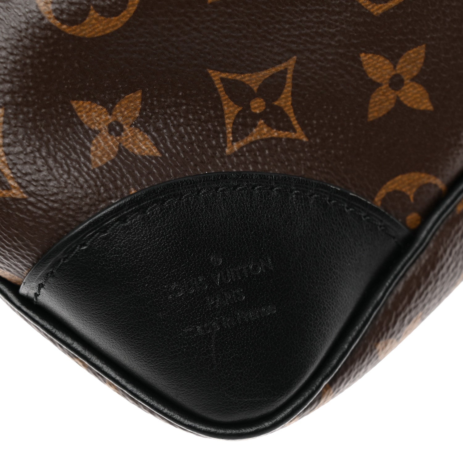 Louis Vuitton Monogram Odeon MM Black 6 of 9