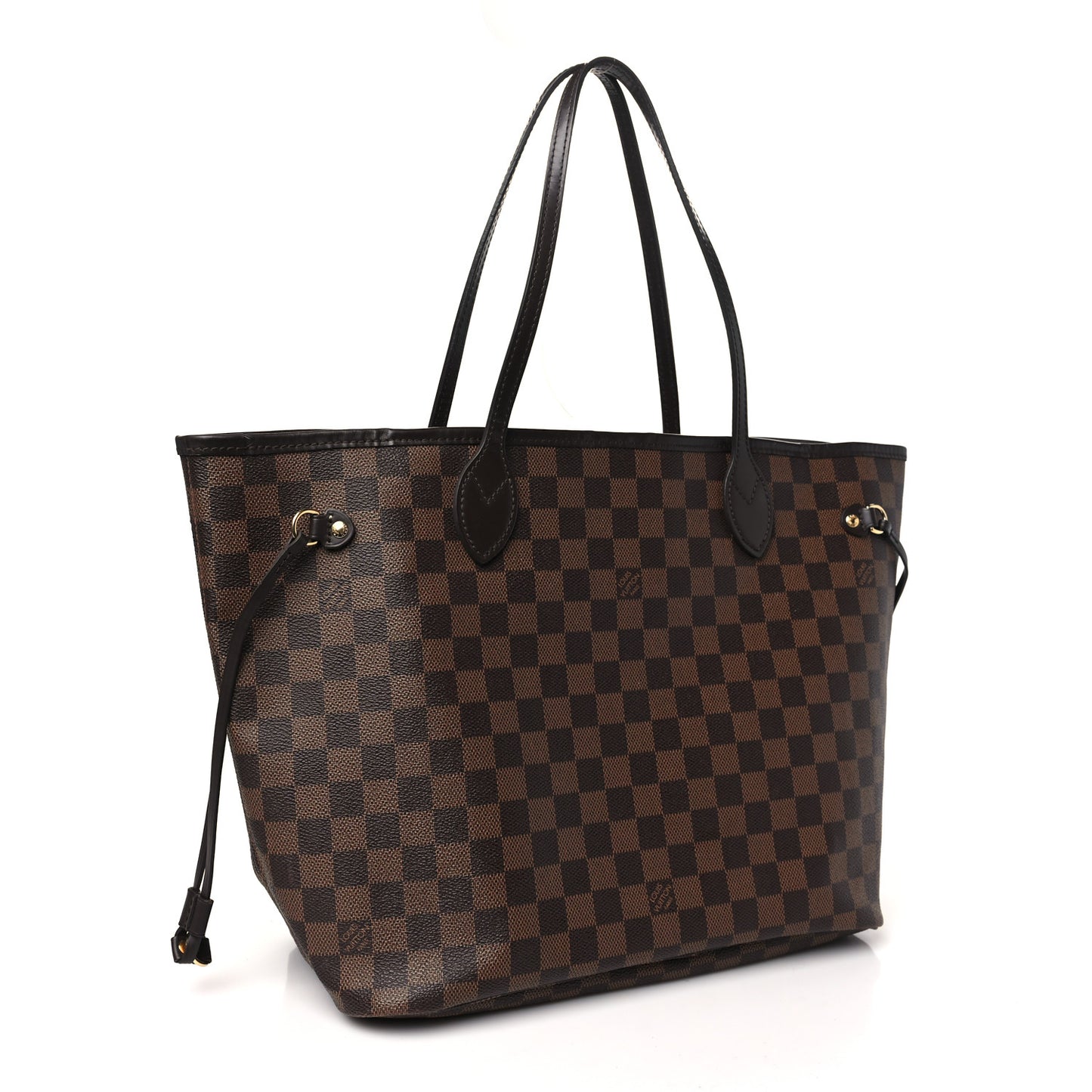 Damier Ebene Neo Neverfull MM Rose Ballerine