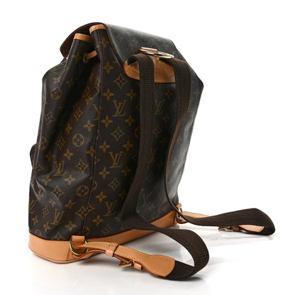 Louis Vuitton Monogram Montsouris GM Backpack 3 of 10