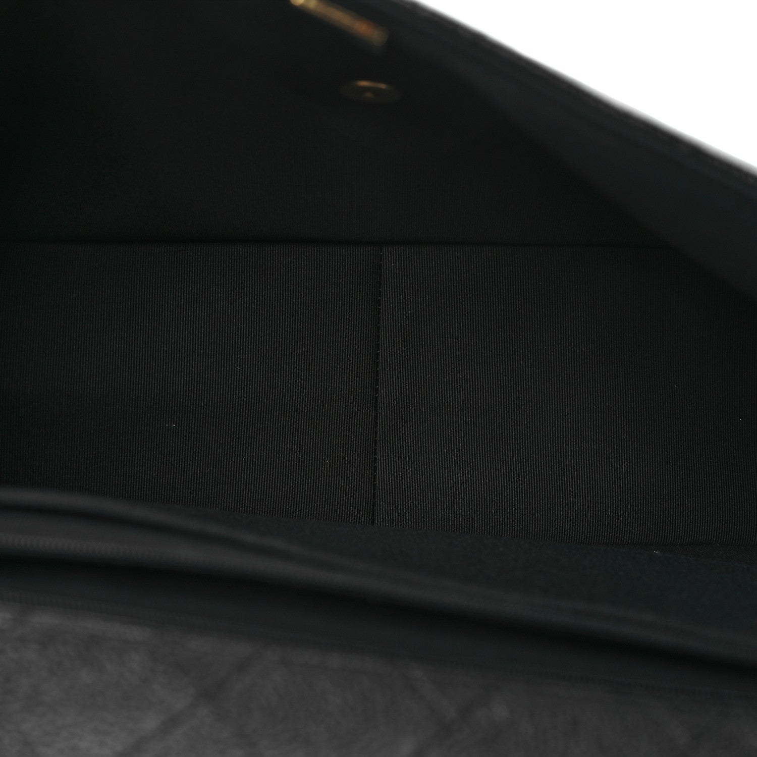 Chanel Grained Calfskin Quilted XXL Travel Flap Bag Black 5 of 12