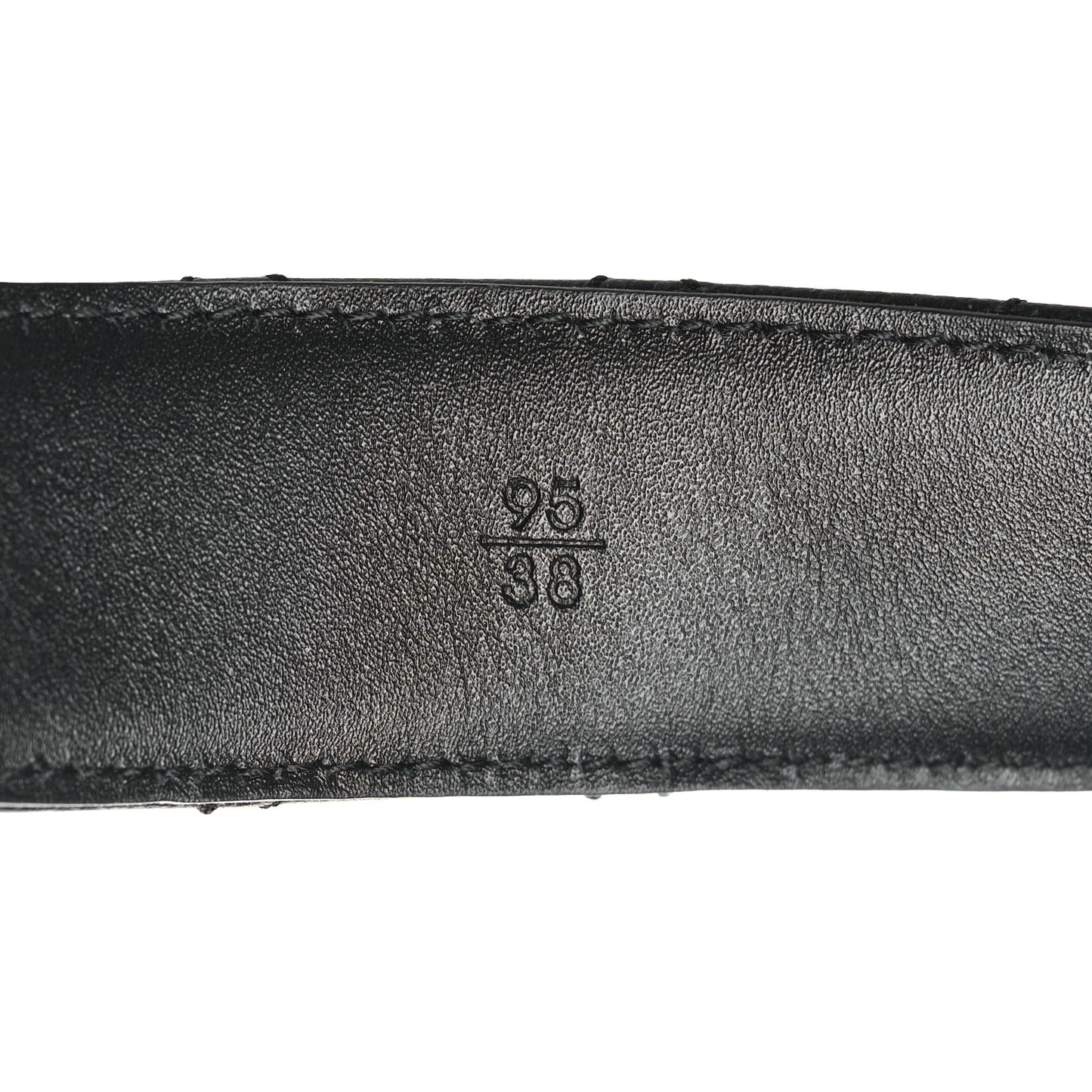 Caviar Quilted CC Chain Belt 95 38 Black