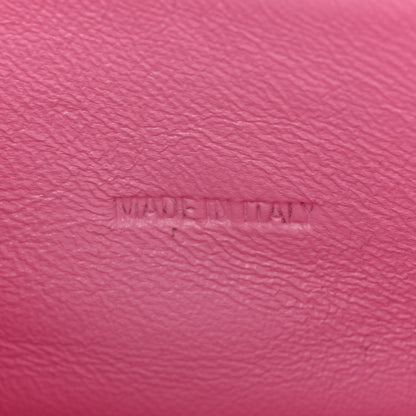 Balenciaga Washed Denim BB Monogram Hourglass Top Handle Bag XS Pink 7 of 13