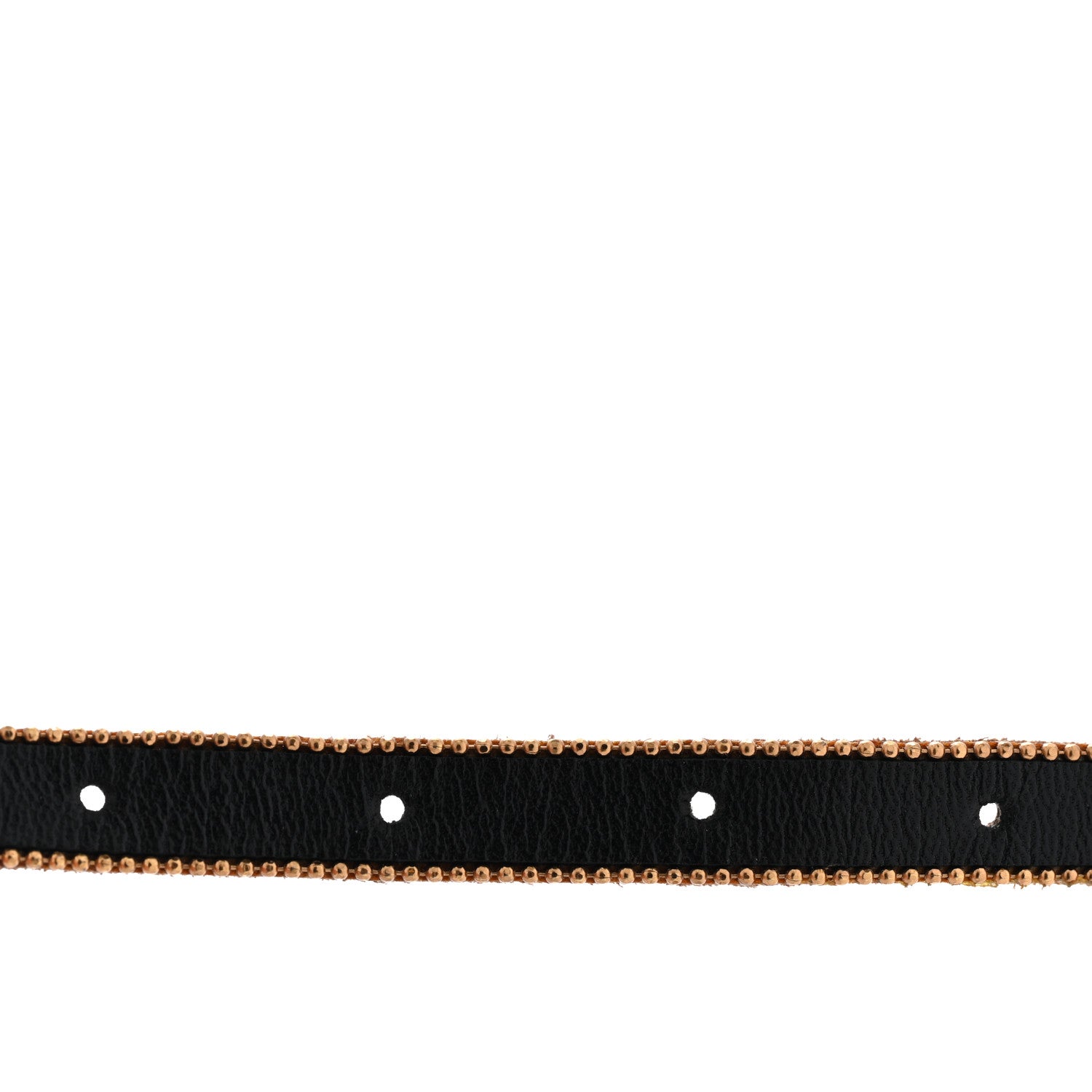 Gucci Calfskin Crystal Embellished Double G Choker Necklace Red 6 of 8