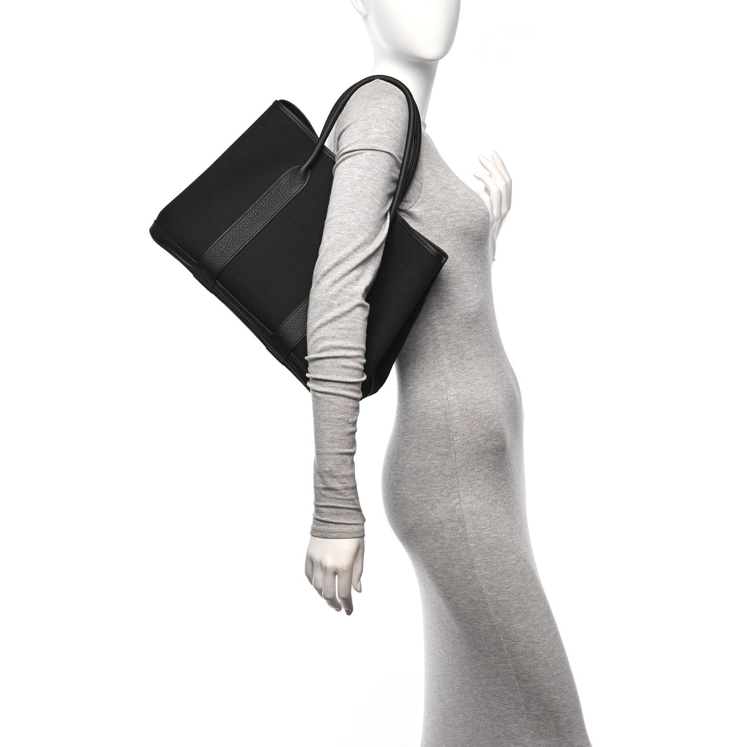 Hermes Toile Negonda Garden Party Tote 36 MM Black 2 of 10