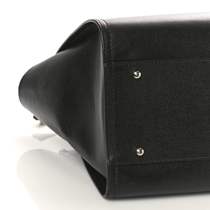 Chanel Caviar Medium Studded Deauville Tote Black 8 of 10