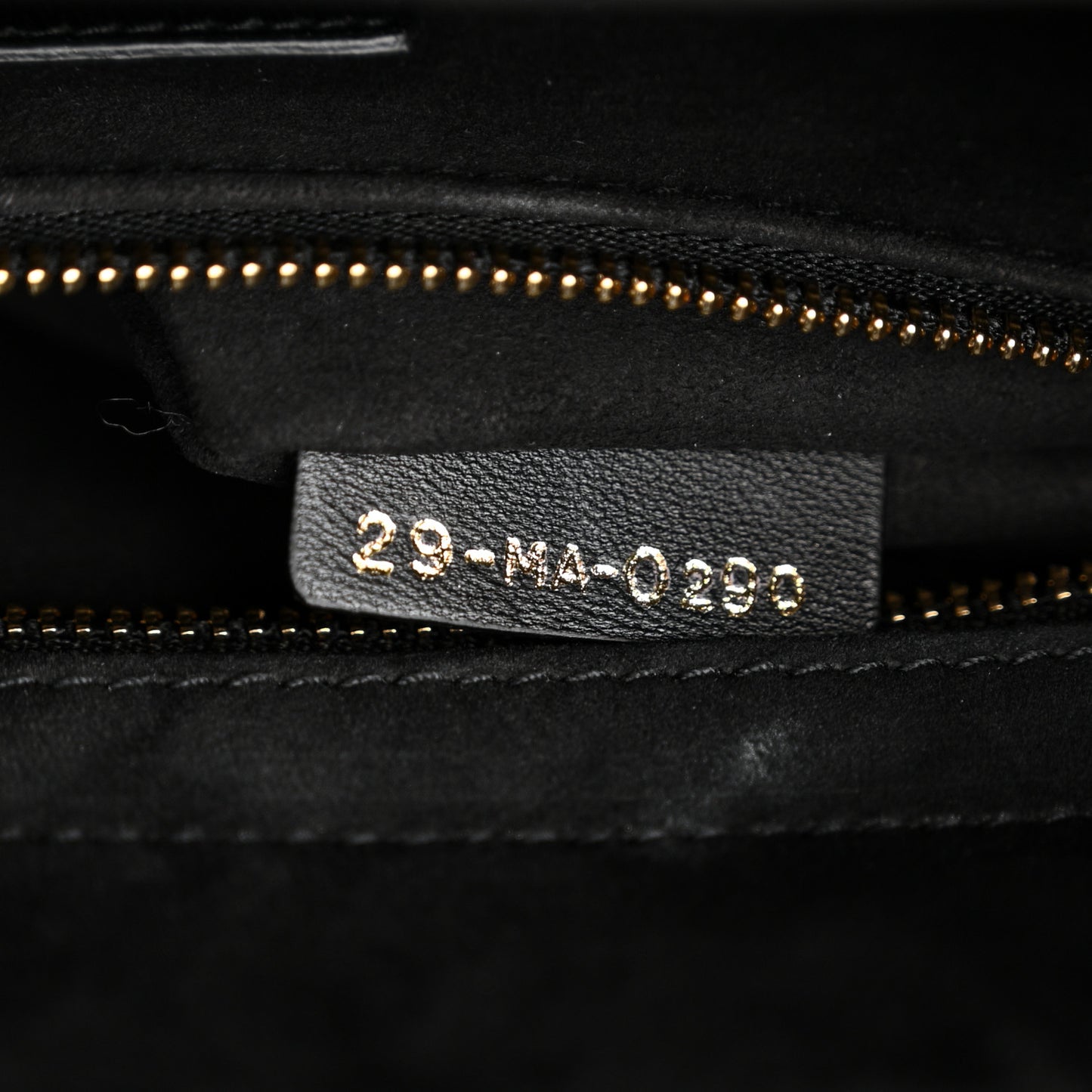 Lambskin Cannage Medium Lady Dior Black