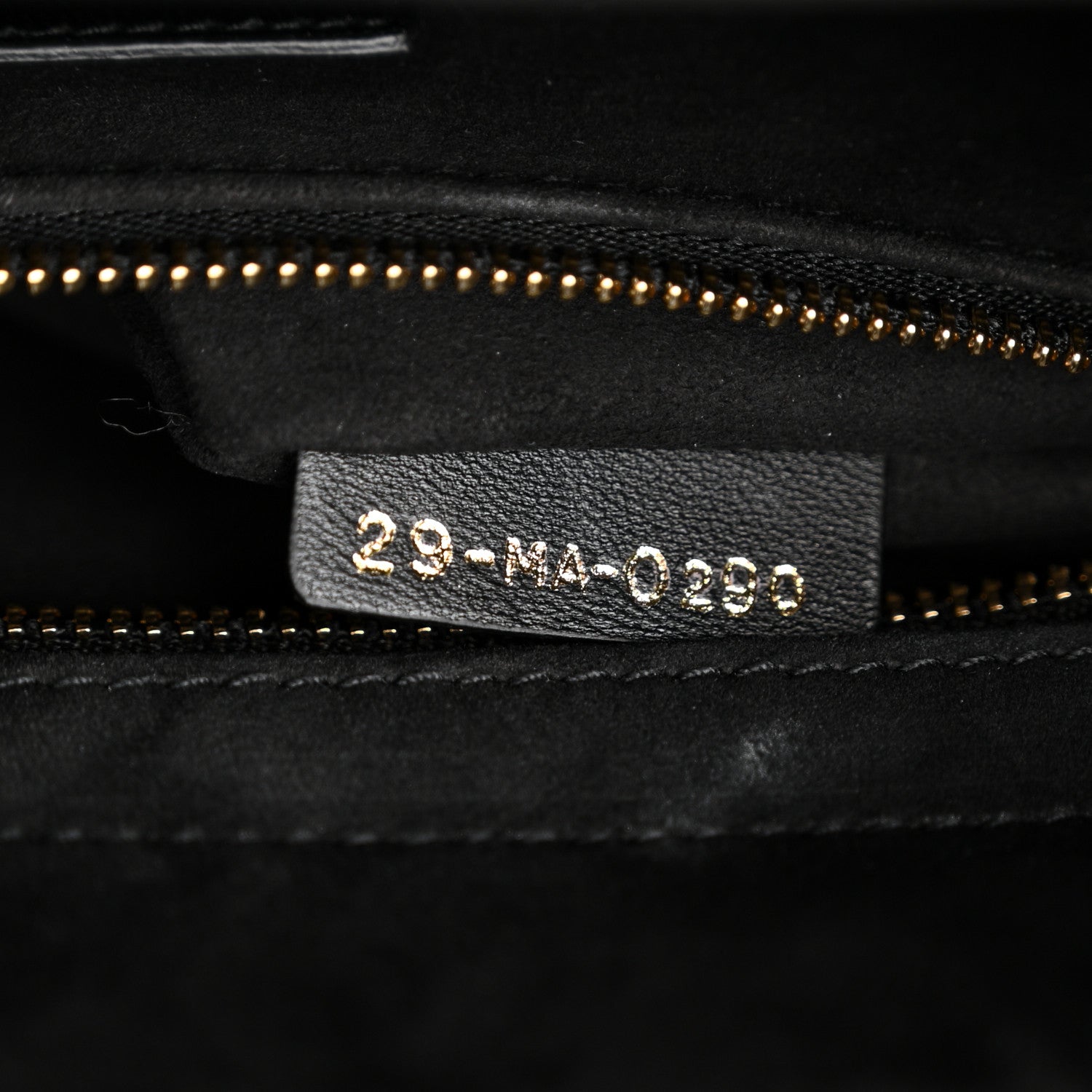 Christian Dior Lambskin Cannage Medium Lady Dior Black 8 of 16