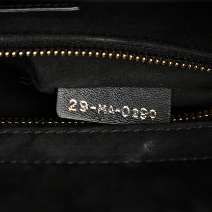 Christian Dior Lambskin Cannage Medium Lady Dior Black 8 of 16