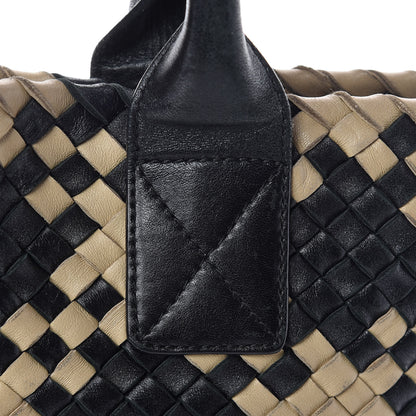 Bottega Veneta Nappa Intrecciato Mini Cabat Tote Multicolor 10 of 14