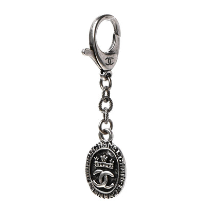 Chanel CC Key Chain Silver 1 of 4
