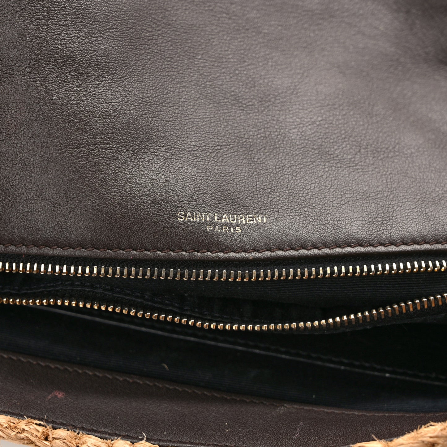 Raffia Calfskin Monogram Medium Niki Chain Satchel Natural