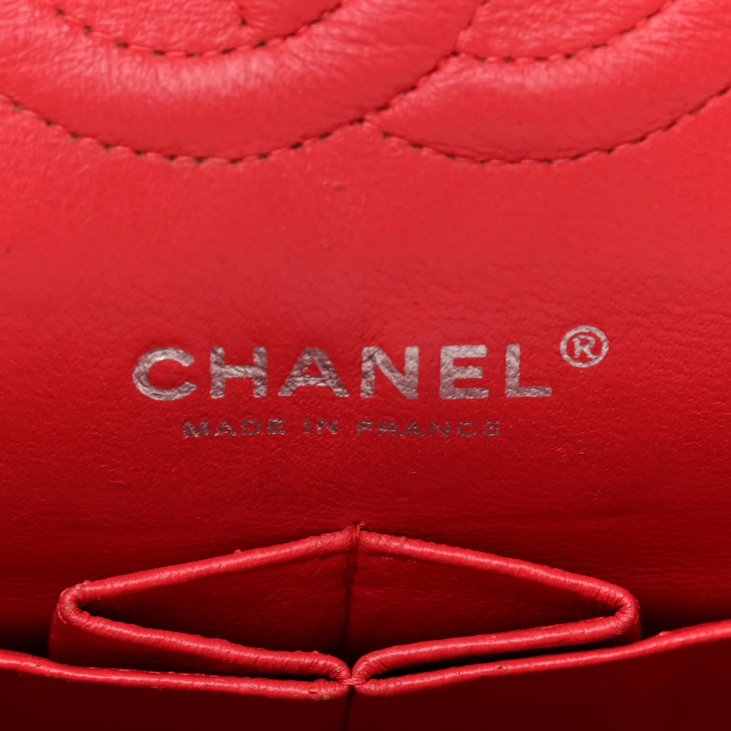 Chanel Patent Calfskin Quilted Medium Double Flap Red 6 of 17