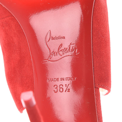 Christian Louboutin Veau Velours Rosas 85 Pumps 36.5 Loubi 8 of 9