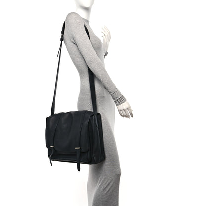 Hermes Taurillon Clemence Steve Caporal Messenger Black 2 of 16