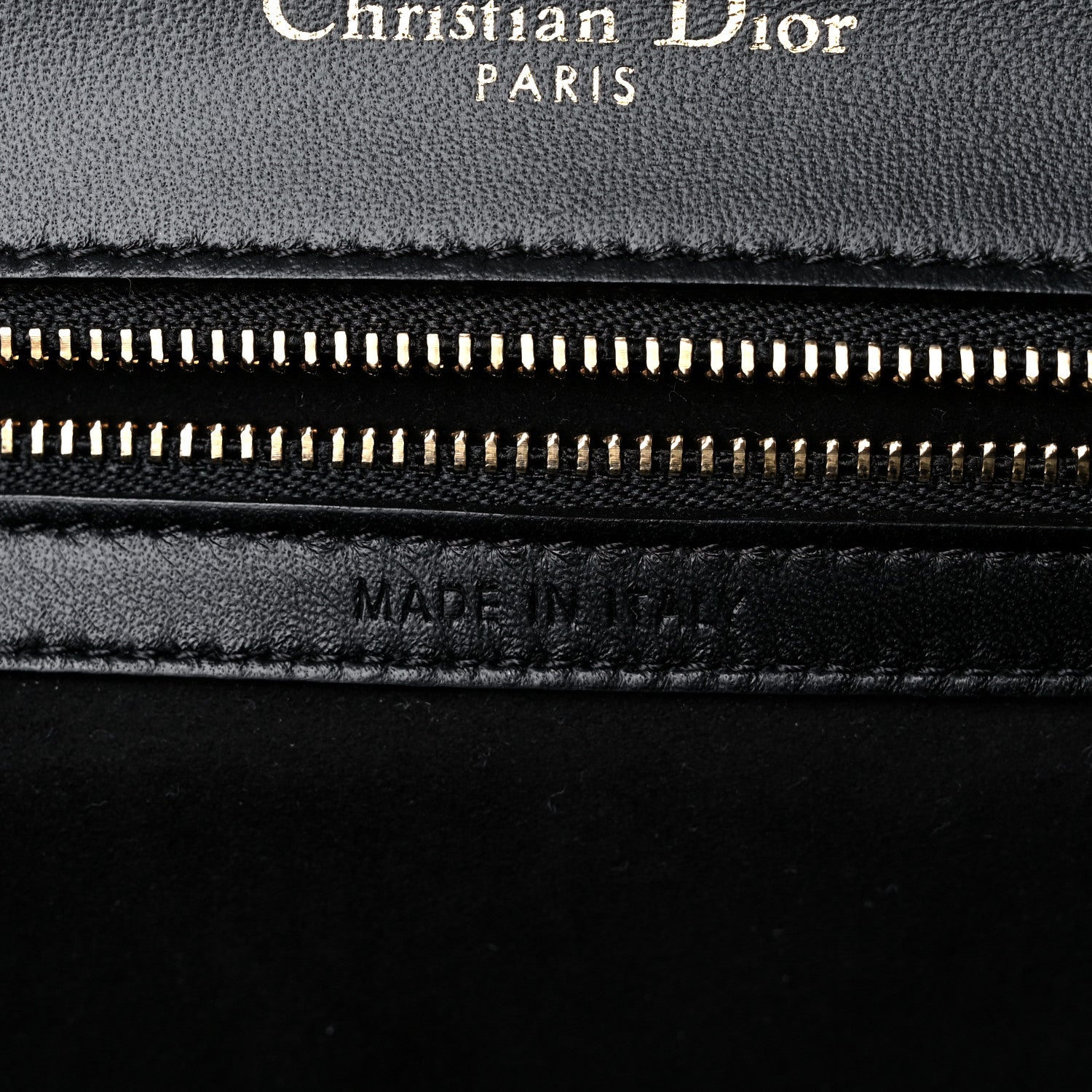Christian Dior Lambskin Studded Medium Diorama Flap Bag Black 7 of 17