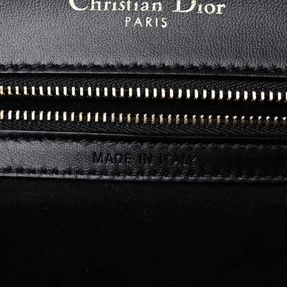 Christian Dior Lambskin Studded Medium Diorama Flap Bag Black 7 of 17