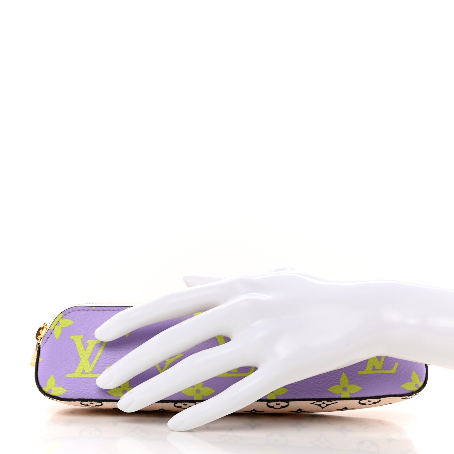 Monogram Giant Elizabeth Pencil Pouch Pink Lilac