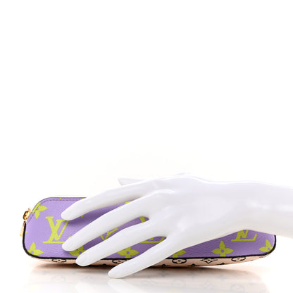 Louis Vuitton Monogram Giant Elizabeth Pencil Pouch Pink Lilac 2 of 7