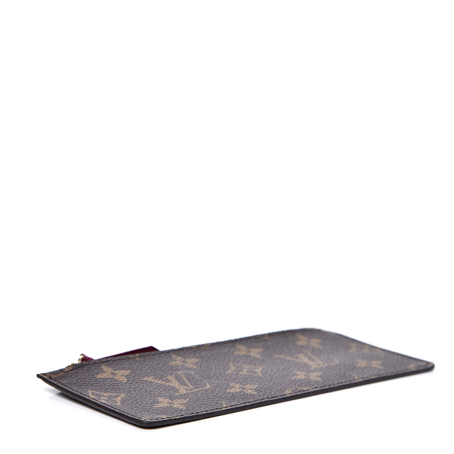 Monogram Josephine Wallet Zippered Insert Fuchsia