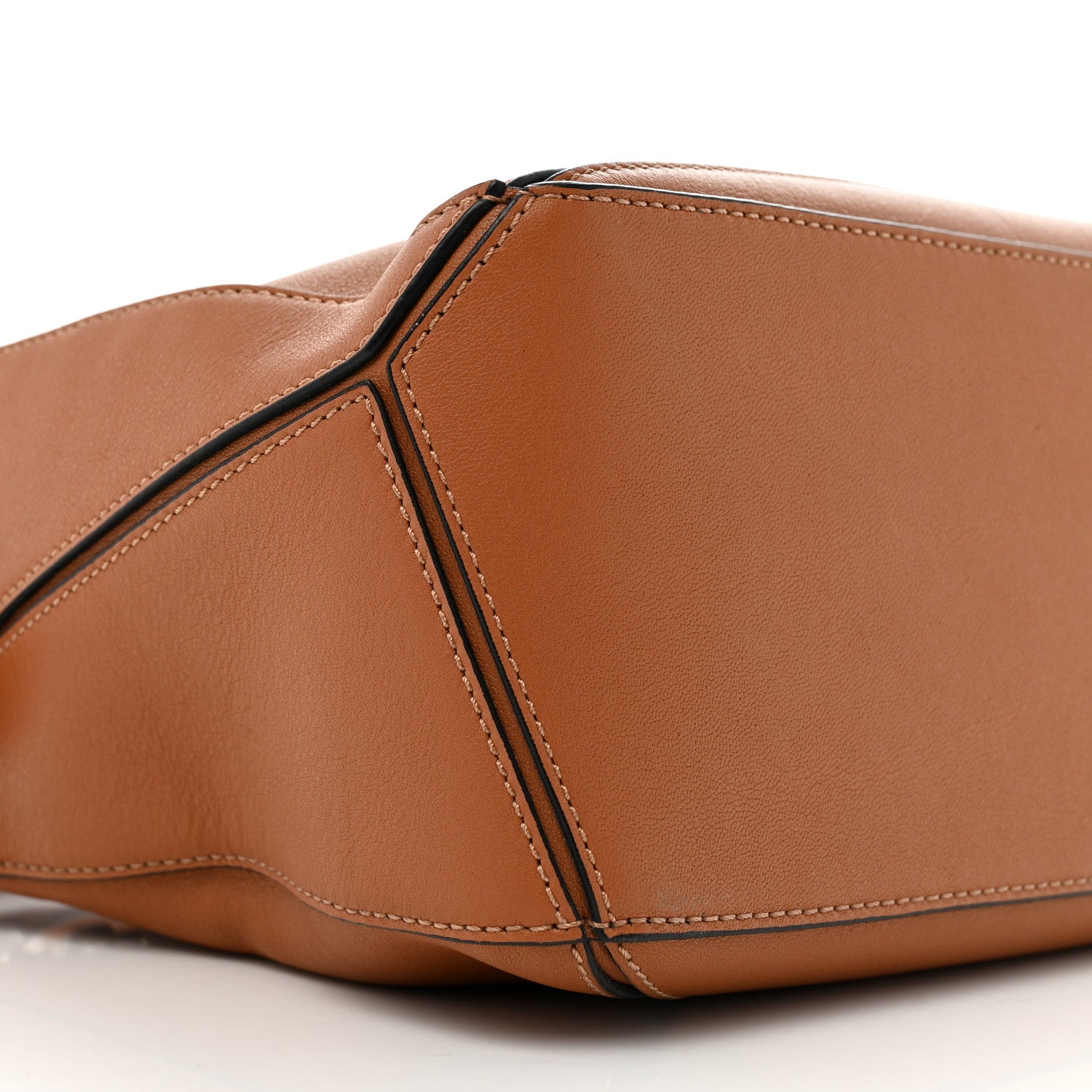 Loewe Calfskin Small Puzzle Bag Tan 8 of 9