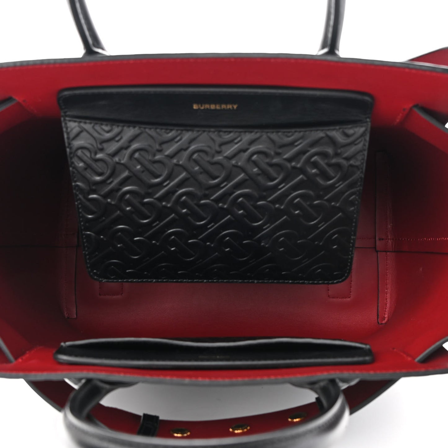 Calfskin Embossed Monogram Small Belt Bag Black