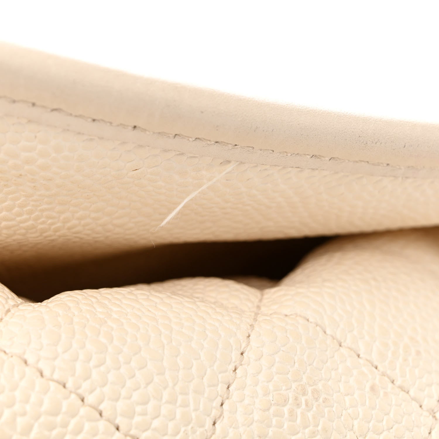 Chanel Caviar Quilted French Riviera Hobo Dark White 16 of 16