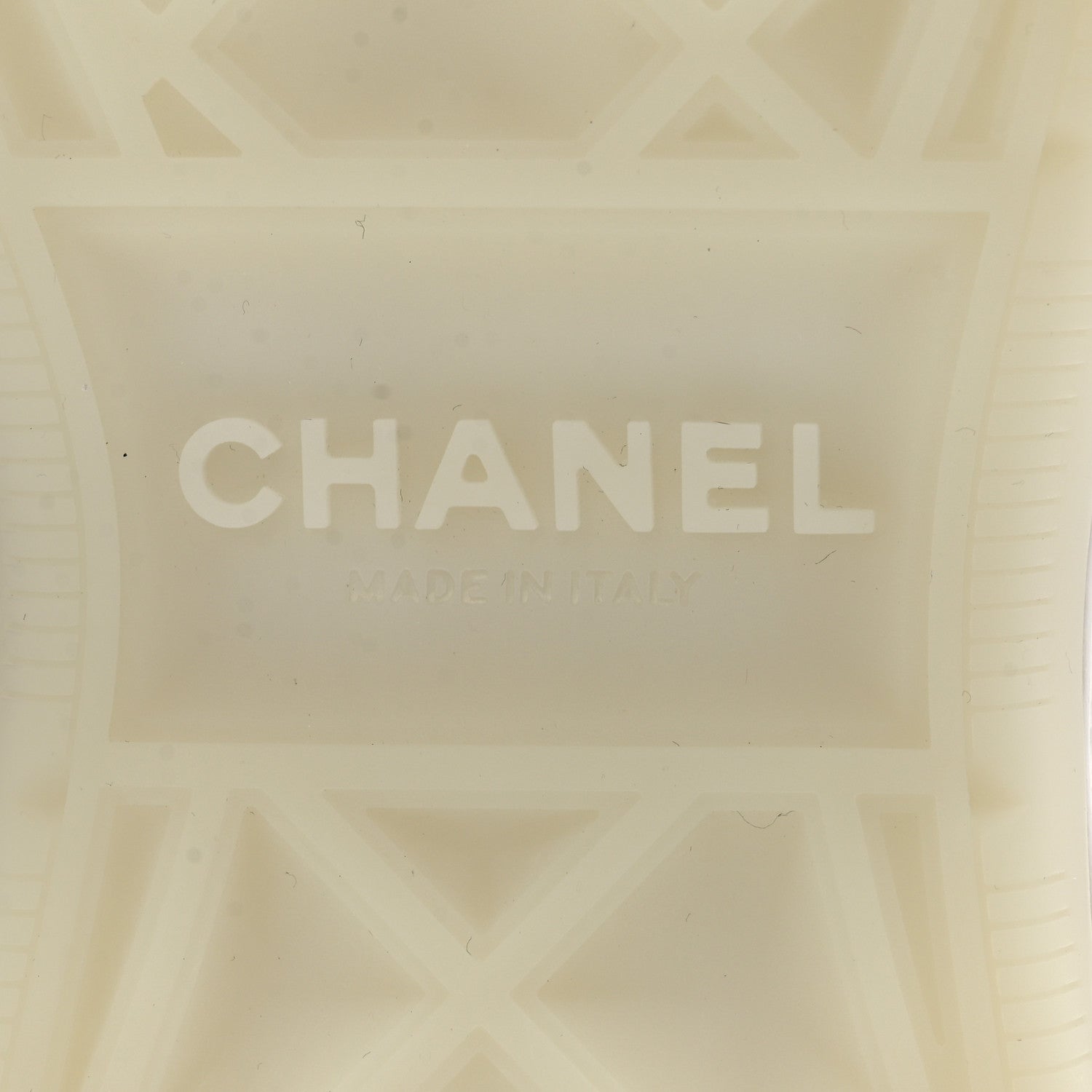 Chanel Suede Calfskin Nylon Grosgrain CC Sneakers 37.5 White 7 of 9