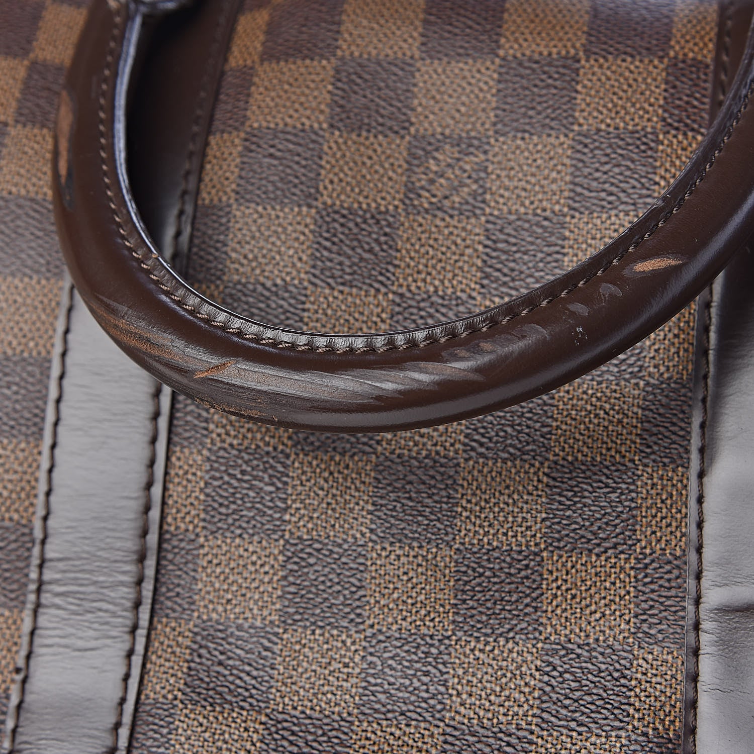 Louis Vuitton Damier Ebene Keepall 50 14 of 19