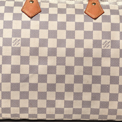 Louis Vuitton Damier Azur Speedy 35 10 of 12