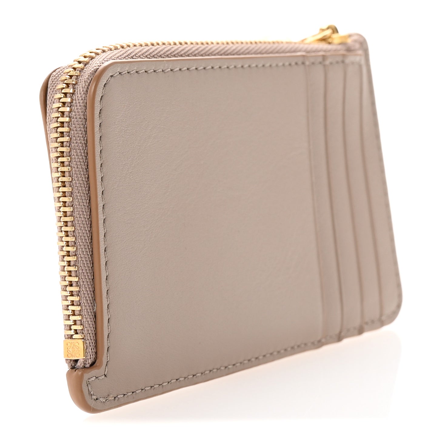 Shiny Nappa Pebble Coin Card Holder Sand