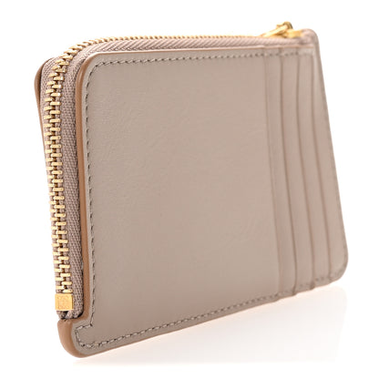 Loewe Shiny Nappa Pebble Coin Card Holder Sand 3 of 7