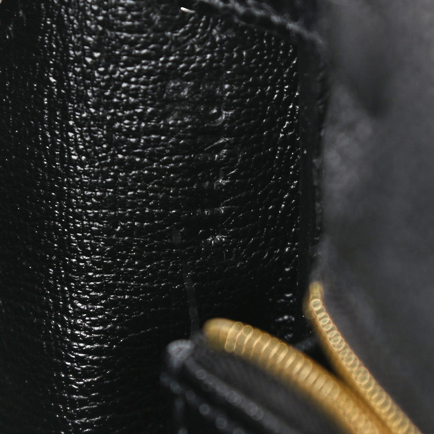 Hermes Togo Lizard Kelly Retourne Touch 25 Black 7 of 12