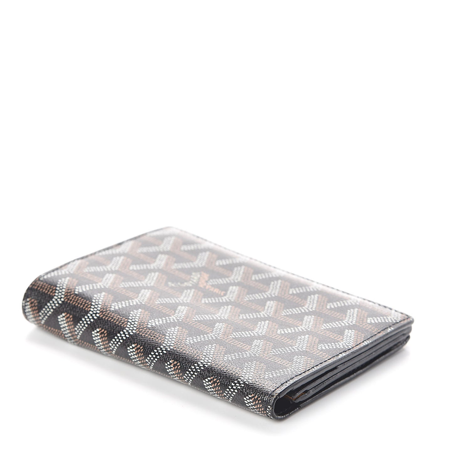 Goyardine Pocket Organizer Wallet Black