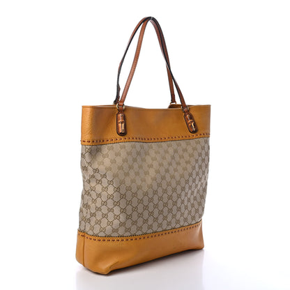 Gucci Monogram Laidback Crafty Tote Yellow 2 of 4