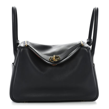 Hermes Swift Verso Lindy 26 Bleu Indigo Orange Poppy 1 of 10