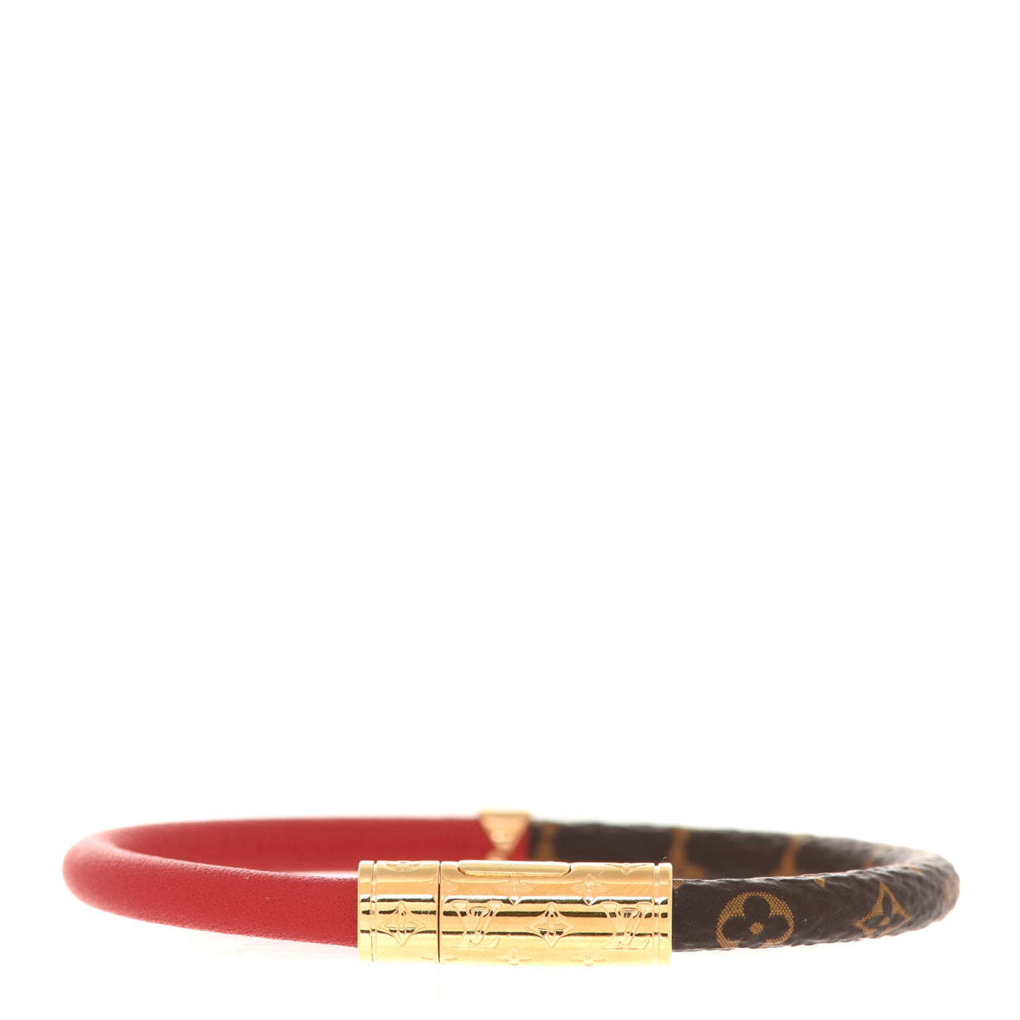 Monogram Daily Confidential Bracelet 17 Red