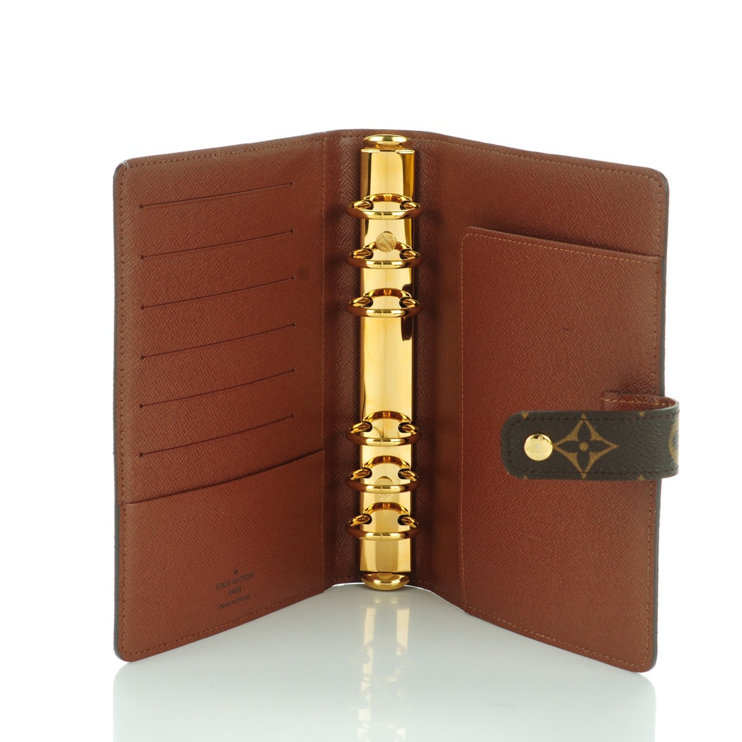 Monogram Medium Ring Agenda Cover