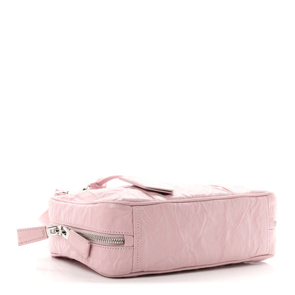 Prada Nappa Antique Medium Re-Edition 2001 Two Handle Bag Alabastro 4 of 11