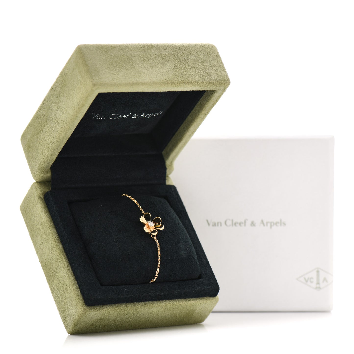 18K Yellow Gold Diamond Mini Frivole Bracelet