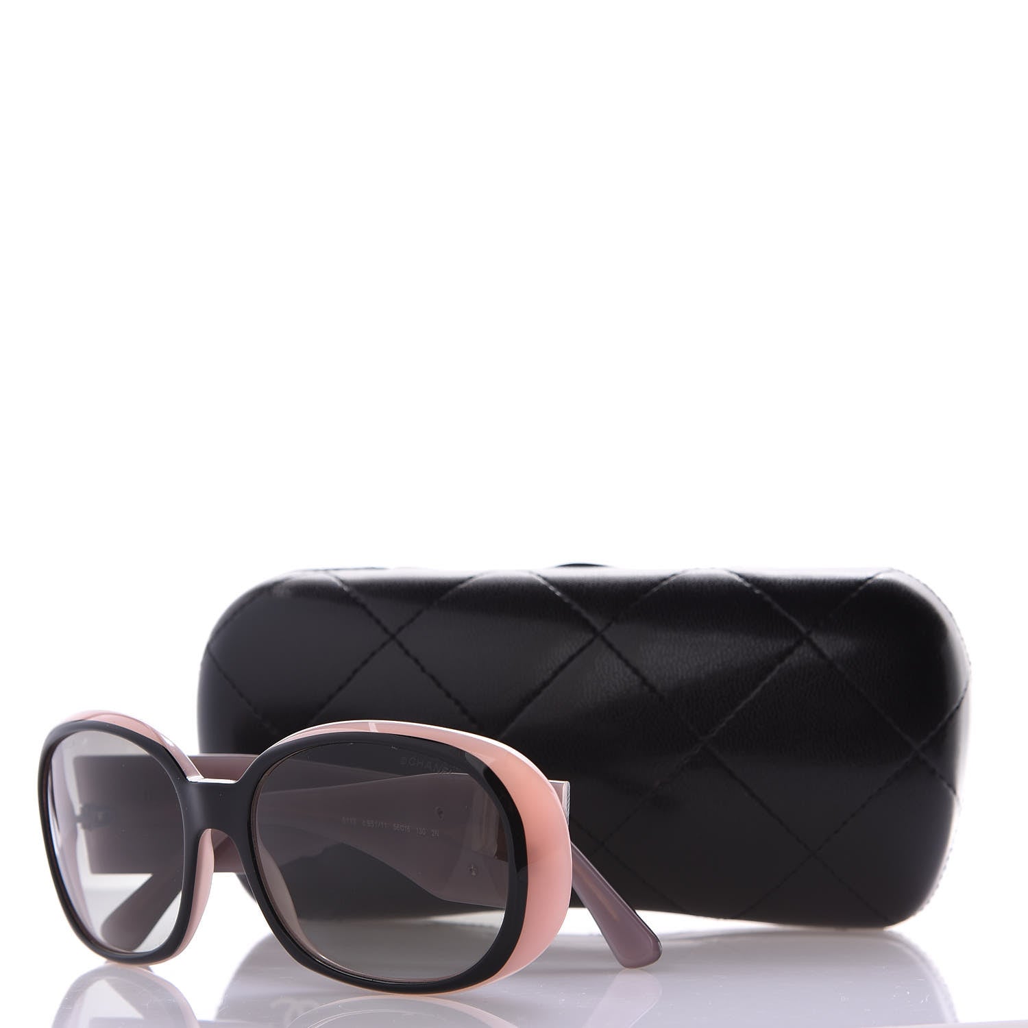 Chanel Camellia CC Sunglasses 5113 Black Pink 8 of 8
