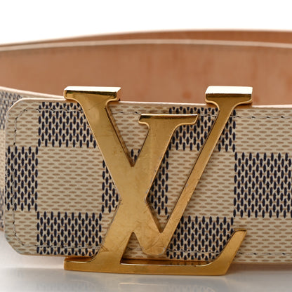 Louis Vuitton Damier Azur LV Initiales Belt 90 36 10 of 10