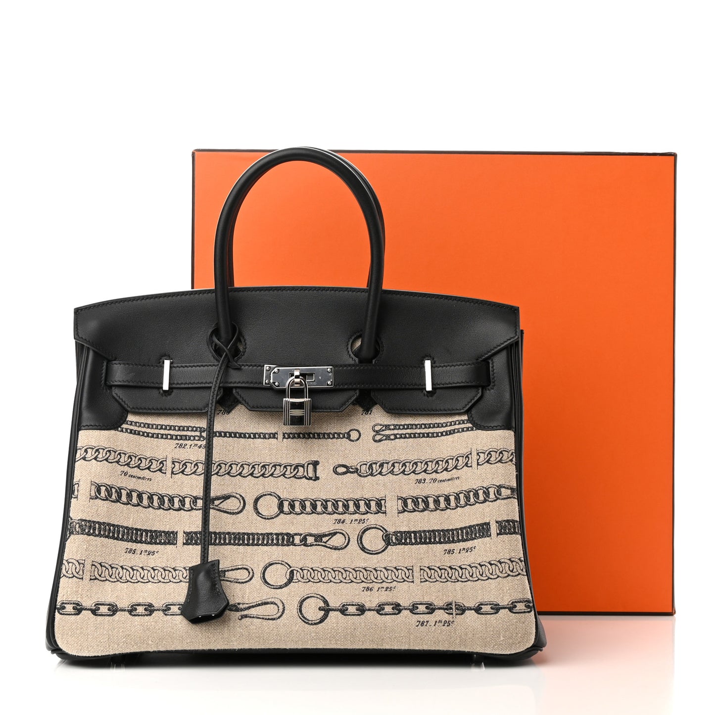 Swift Toile De Camp Dechainee Birkin 35 Black