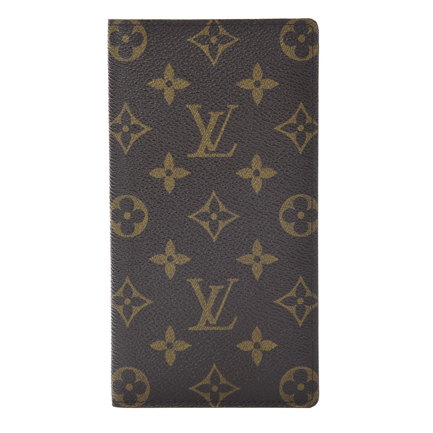 Louis Vuitton Monogram Porte Valeurs Checkbook Wallet 1 of 10