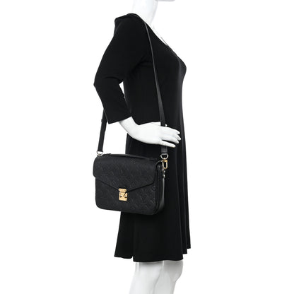 Louis Vuitton Empreinte Pochette Metis Black 2 of 9