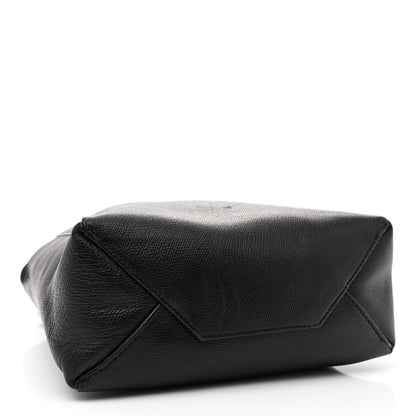 Celine Grained Calfskin Small Vertical Cabas Black 4 of 12