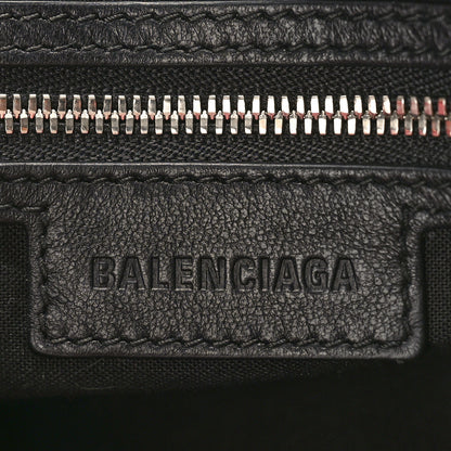 Balenciaga Agneau Arena Dirty Effect Mini Le Cagole Duffle Crossbody Bag Sweet Pink 8 of 10