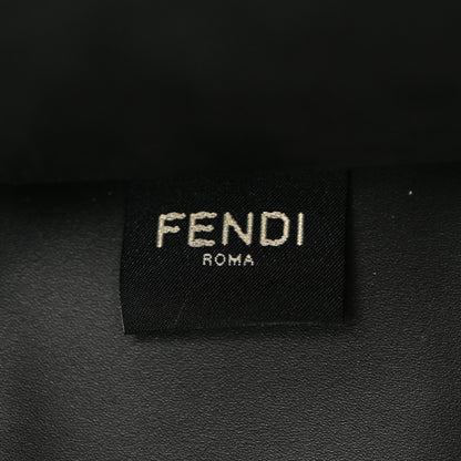 Fendi Vitello King Plexiglass Logo Embossed Small Fendi Sunshine Shopper Tote Black 6 of 9