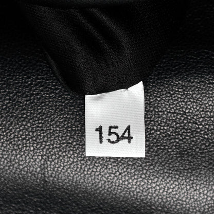 Miu Miu Goatskin Madras Click Top Handle Fuoco Black 7 of 13
